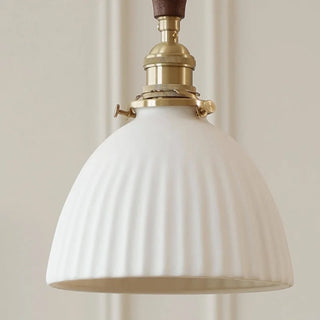 Celako™ Albarelo Pendant Light | White Ceramic Bedroom Lighting