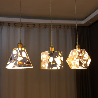 Celako™ Strazzo Pendant Light | Terrazzo Dining Room Lighting