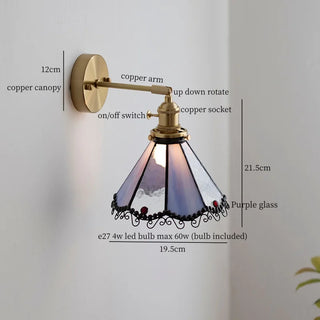 Celako™ Aurilia Wall Light | Glass Vintage Living Room Lighting