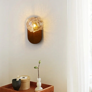 Celako™ Ambryl Wall Light | Stained Glass Bedside Lighting