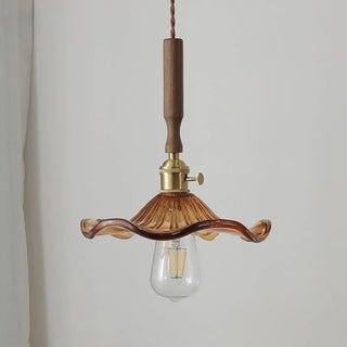 Celako™ Nymphea Pendant Light | Glass Bedroom Lighting