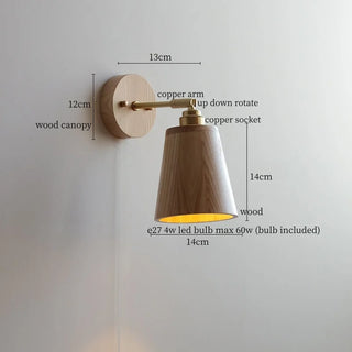 Celako™ Lignio Wall Light | Copper Nordic Minimalism Living Room