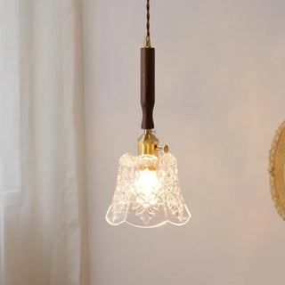 Celako™ Lumivera Pendant Light | Clear Glass French Vintage Bedroom Lighting