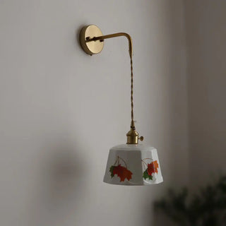 Celako™ Ceravi Wall Light | Copper Ceramic Living Room Lighting