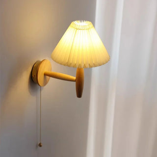 Celako™ Parasol Wall Light | Wood Living Room Lighting