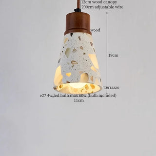 Celako™ Incrusta Pendant Light | Terrazzo Kitchen Island Lighting