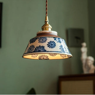 Celako™ Kagami Pendant Light | Ceramic Dining Room Lighting