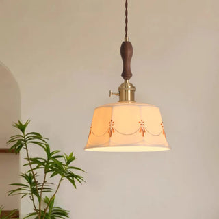 Celako™ Shiroku Pendant Light | Ceramic Dining Room Lighting