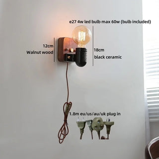 Celako™ Kirari Wall Light | Ceramic Bedside Lighting