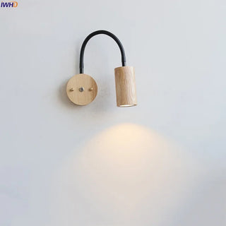Celako™ Arboris Wall Light | Wood Wabi Sabi Modern Living Room Lighting
