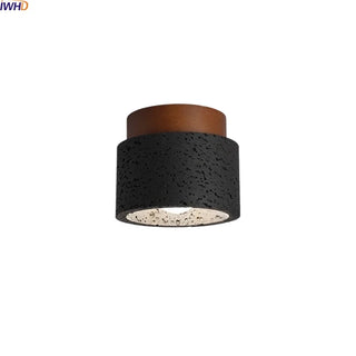 Celako™ Traverra Ceiling Light | Black Travertine Living Room Lighting