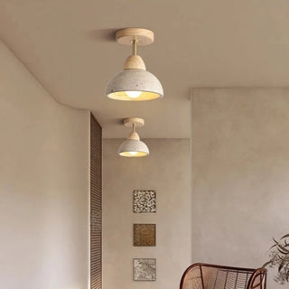 Celako™ Alluvia Ceiling Light | Yellow Travertine Kitchen Island Lighting