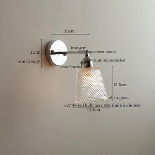 Celako™ Vitraline Wall Light | Glass Modern Style Bedroom Lighting