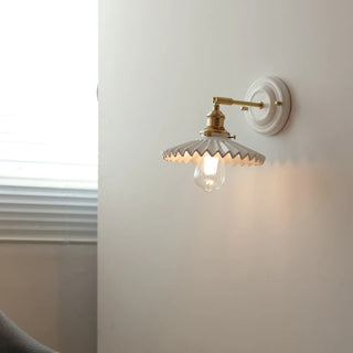 Celako™ Cerena Wall Light | Ceramic Bedside Lighting