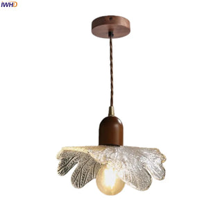 Celako™ Lunelle Pendant Light | Clear Glass Vintage Wabi Sabi Kitchen Island Lighting