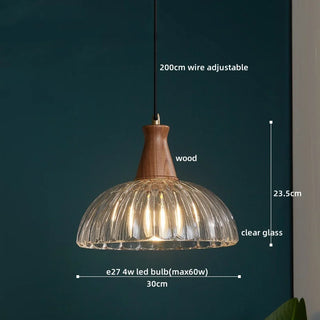 Celako™ Shibui Pendant Light | Glass Bedroom Lighting