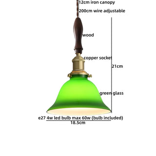 Celako™ Elverre Pendant Light | Glass Japan Style