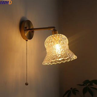 Celako™ Catena Wall Light | Copper Glass Dining Room
