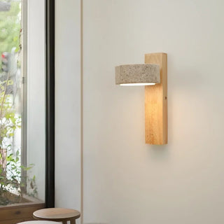 Celako™ Aurean Wall Light | Yellow Travertine Kitchen Island Lighting