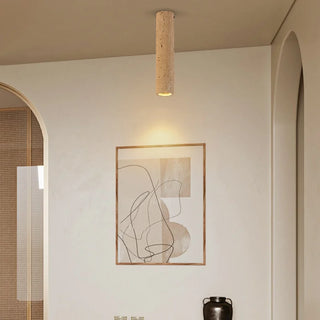 Celako™ Solteris Ceiling Light | Yellow Travertine Kitchen Island Lighting