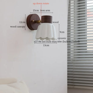 Celako™ Kawara Wall Light | Ceramic Japan Wabi Sabi