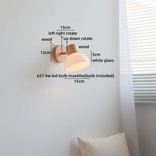Celako™ Ivra Wall Light | Ceramic Bedroom Lighting