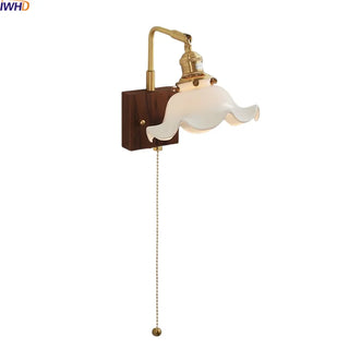 Celako™ Fiora Wall Light | Ceramic Entryway Lighting
