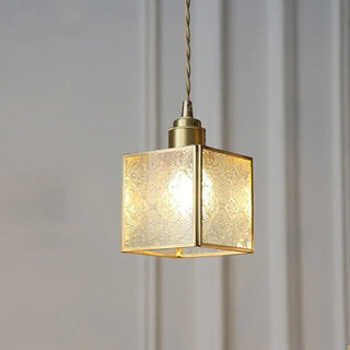 Celako™ Quadris Pendant Light | Glass Nordic Minimalism Bedroom Lighting