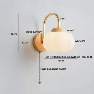 Celako™ Flocca Wall Light | PE Lampshade Dining Room Lighting