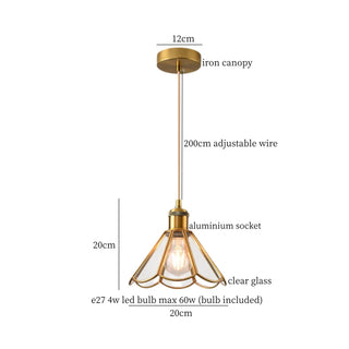 Celako™ Kinzakura Pendant Light | Glass Japan Vintage