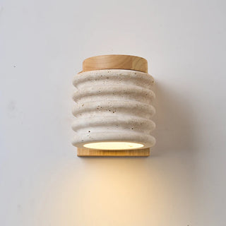 Celako™ Travetta Wall Light | Yellow Travertine Bedroom Lighting