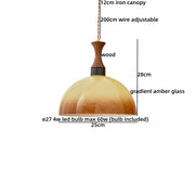 Gradient Amber