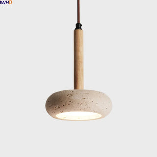 Celako™ Petralo Pendant Light | Yellow Travertine Kitchen Island Lighting