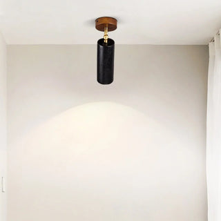 Celako™ Basalto Ceiling Light | Black Travertine Kitchen Island Lighting