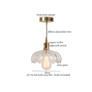 Celako™ Cupralune Pendant Light | Glass Stone Kitchen Island Lighting