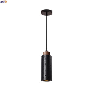 Celako™ Menhiria Pendant Light | Black Travertine Dining Room Lighting
