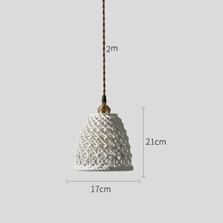 Celako™ Lumia Pendant Light | Ceramic Bedroom Lighting