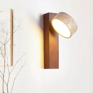 Celako™ Litica Wall Light | Black Travertine Living Room Lighting