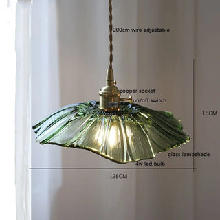 Celako™ Zelora Pendant Light | Glass Dining Room Lighting