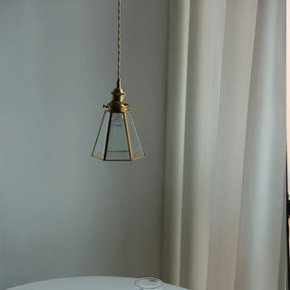 Lámpara colgante Celako™ Apricus | Vidrio Wabi Sabi moderno
