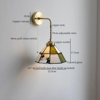 Celako™ Aurilia Wall Light | Glass Vintage Living Room Lighting