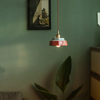 Celako™ Glazen Pendant Light | Copper Dining Room Lighting