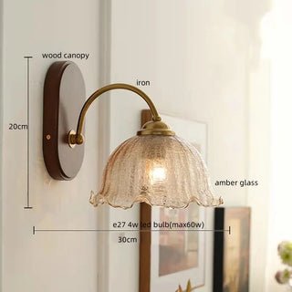 Celako™ Bellori Wall Light | Glass Bedroom Lighting