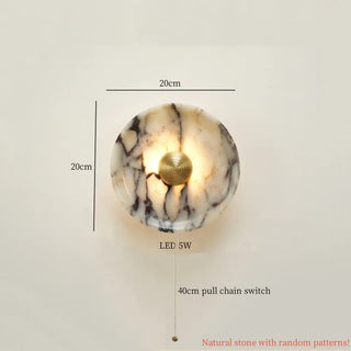 Celako™ Circara Wall Light | Marble Modern Bedroom Lighting
