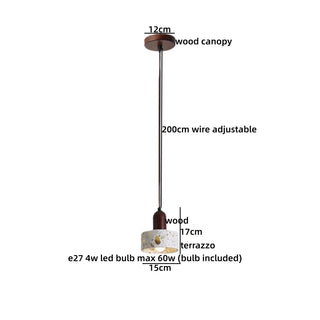 Celako™ Tessaro Pendant Light | Terrazzo Kitchen Island Lighting