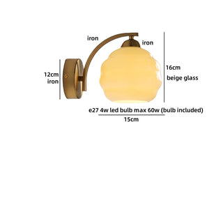 Celako™ Ambrio Wall Light | Resin Living Room Lighting