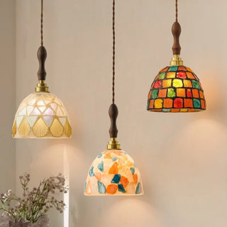 Celako™ Capizine Pendant Light | Resin And Shell Bedroom Lighting
