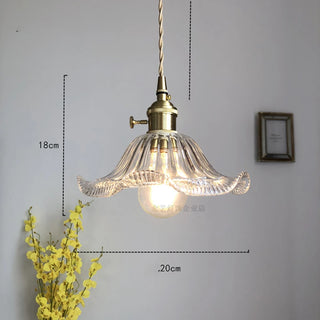 Celako™ Vitova Pendant Light | Polished Copper Bedroom Lighting