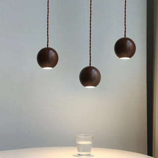 Celako™ Noyer Pendant Light | Black Walnut Dining Room Lighting