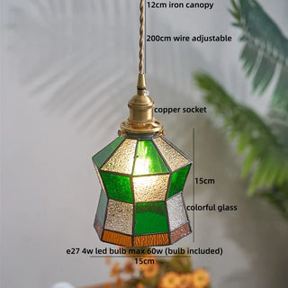 Celako™ Vitroca Pendant Light | Glass Mid Century Modern Bedroom Lighting